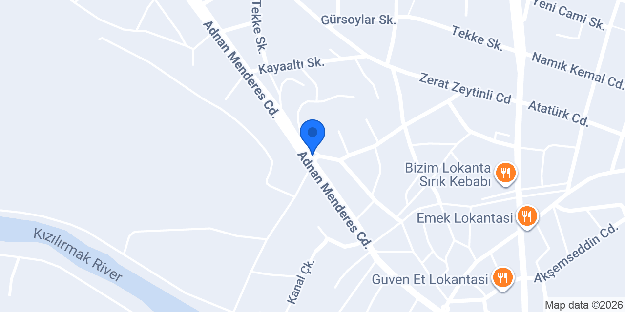 Ege Halı Mobilya konumu