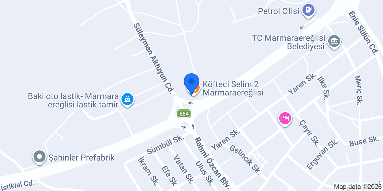 Elit Marmara Hotel konumu
