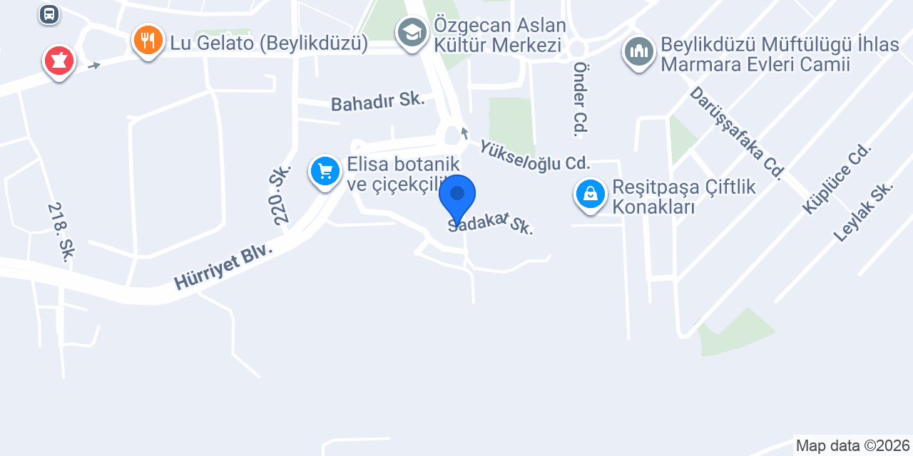 Ekin Peyzaj konumu