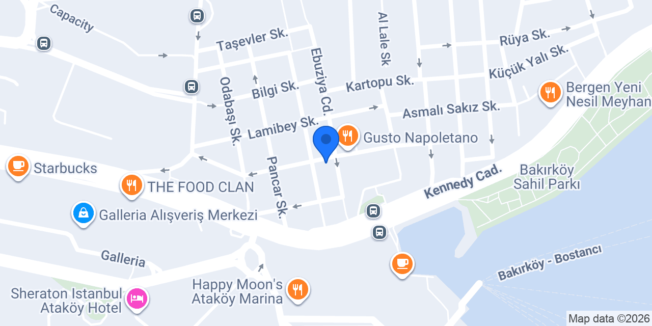 Bakırköy macro suit otel konumu