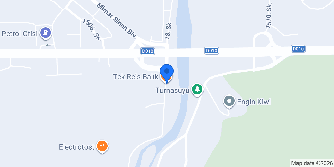 Tek Reis Balık konumu