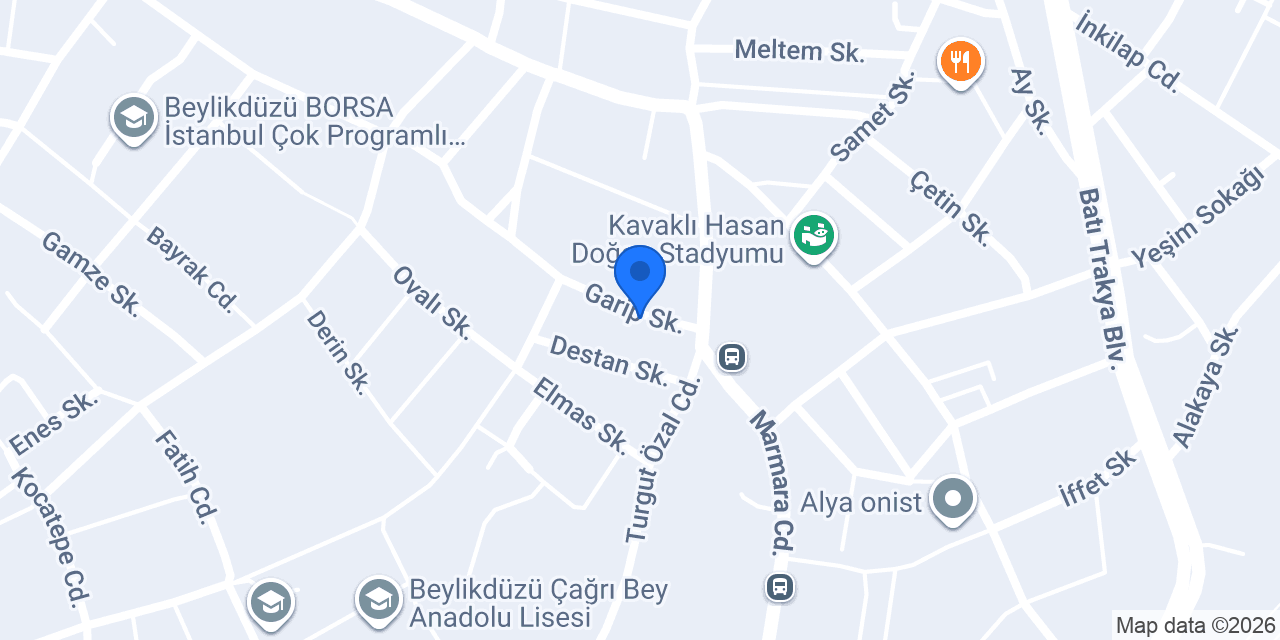Şengül Grup İnşaat konumu