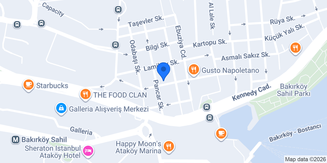 Bakırköy Rental House konumu
