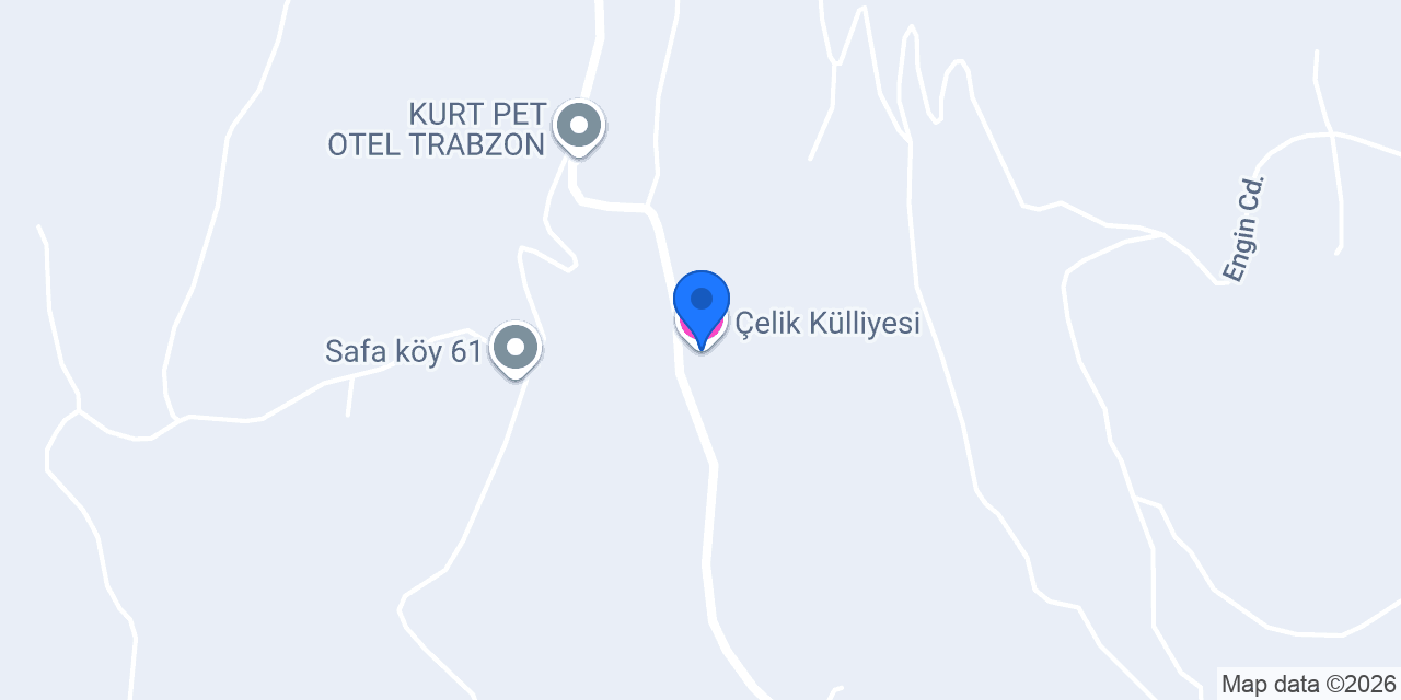 Çelik Külliyesi konumu