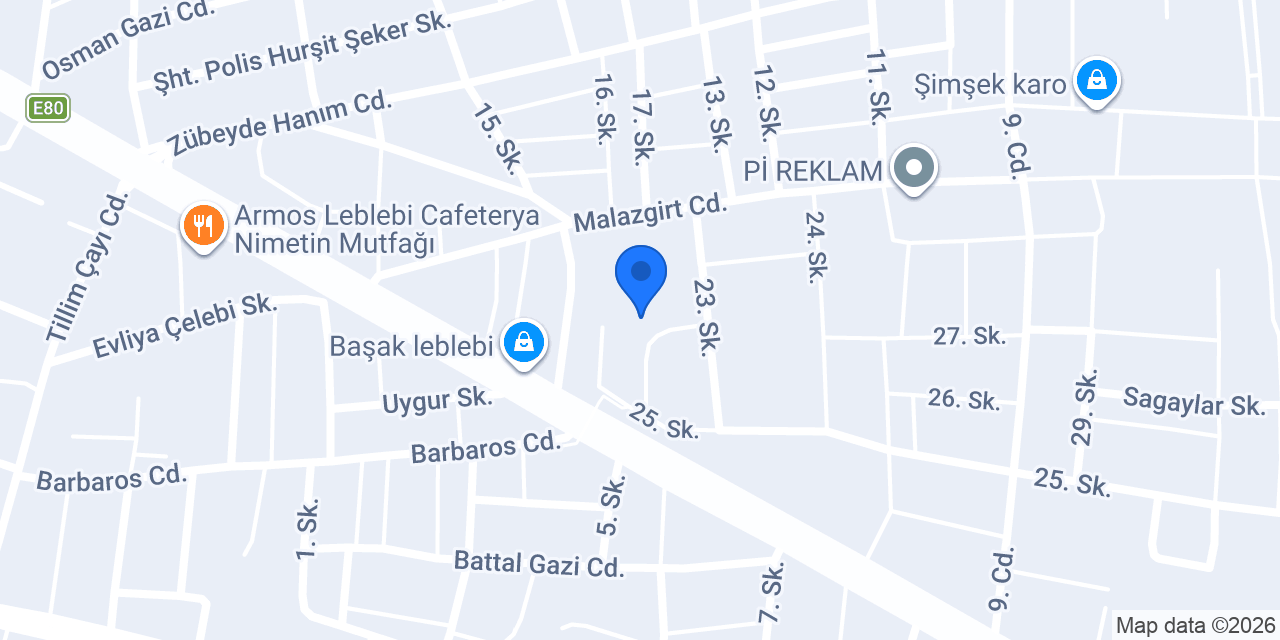 Osmancık Anadolu İmam Hatip Lisesi konumu