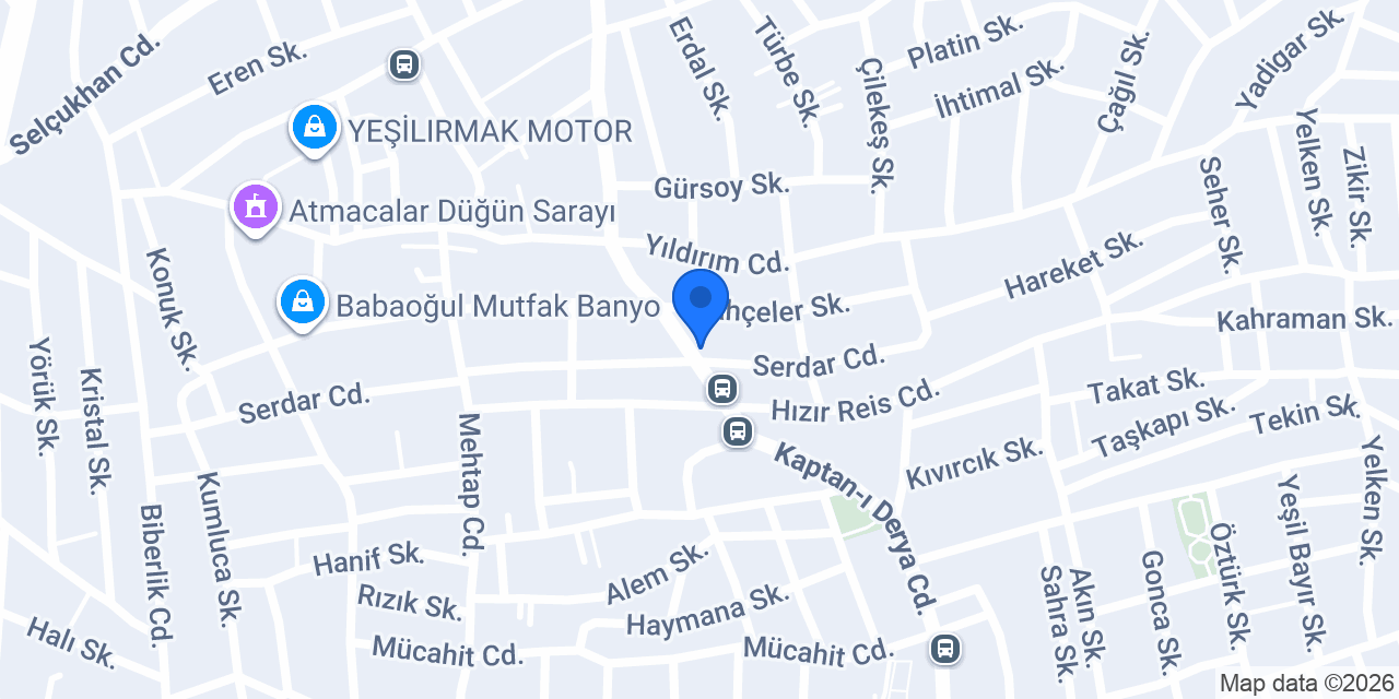Bulut Mobilya&Dekorasyon konumu