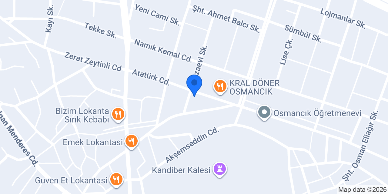 Pasaport Pizza Osmancık konumu