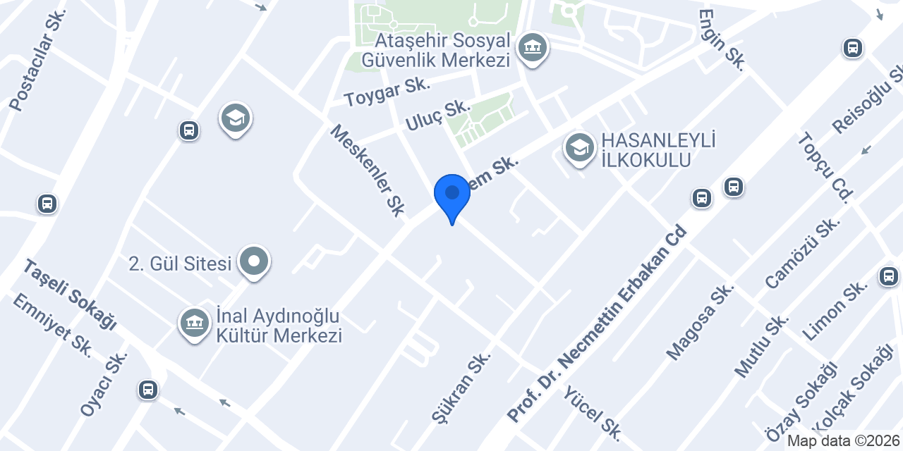 Atölye Premium Burger konumu
