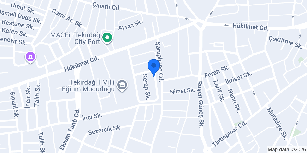 Tekin Motorsiklet konumu