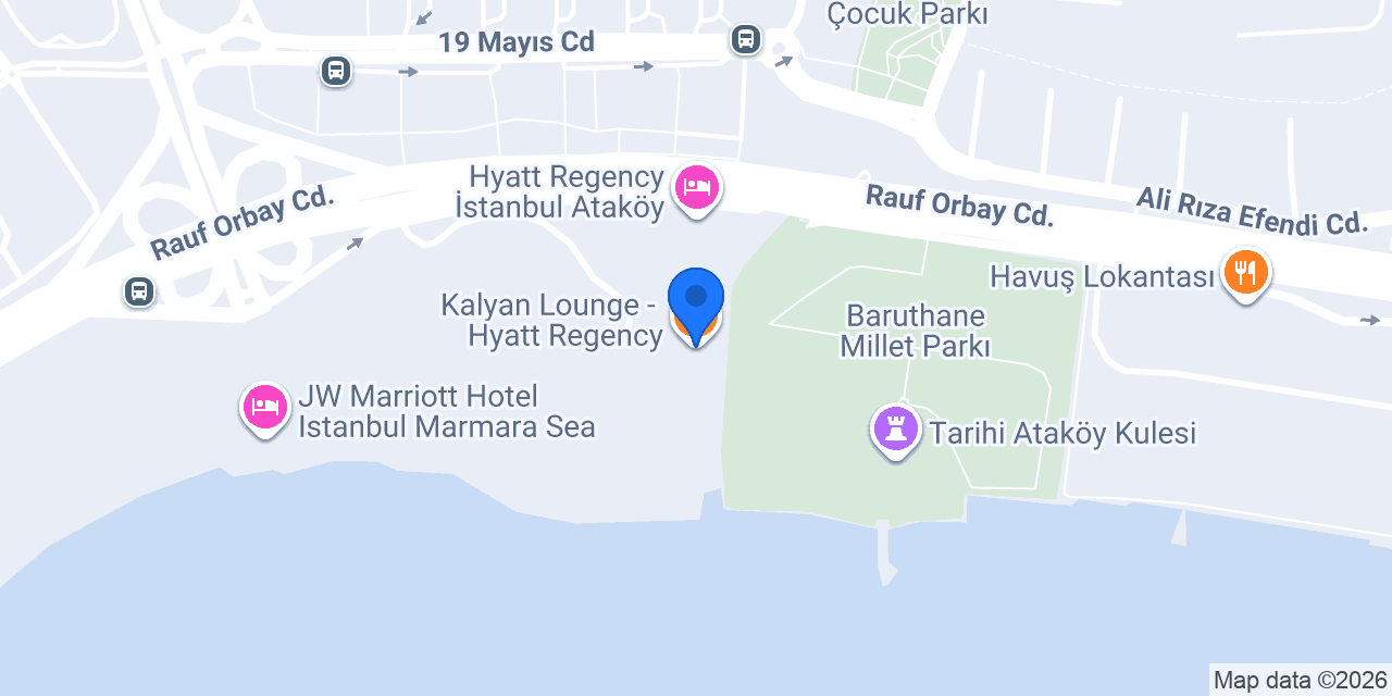 Kalyan Lounge - Hyatt Regency konumu
