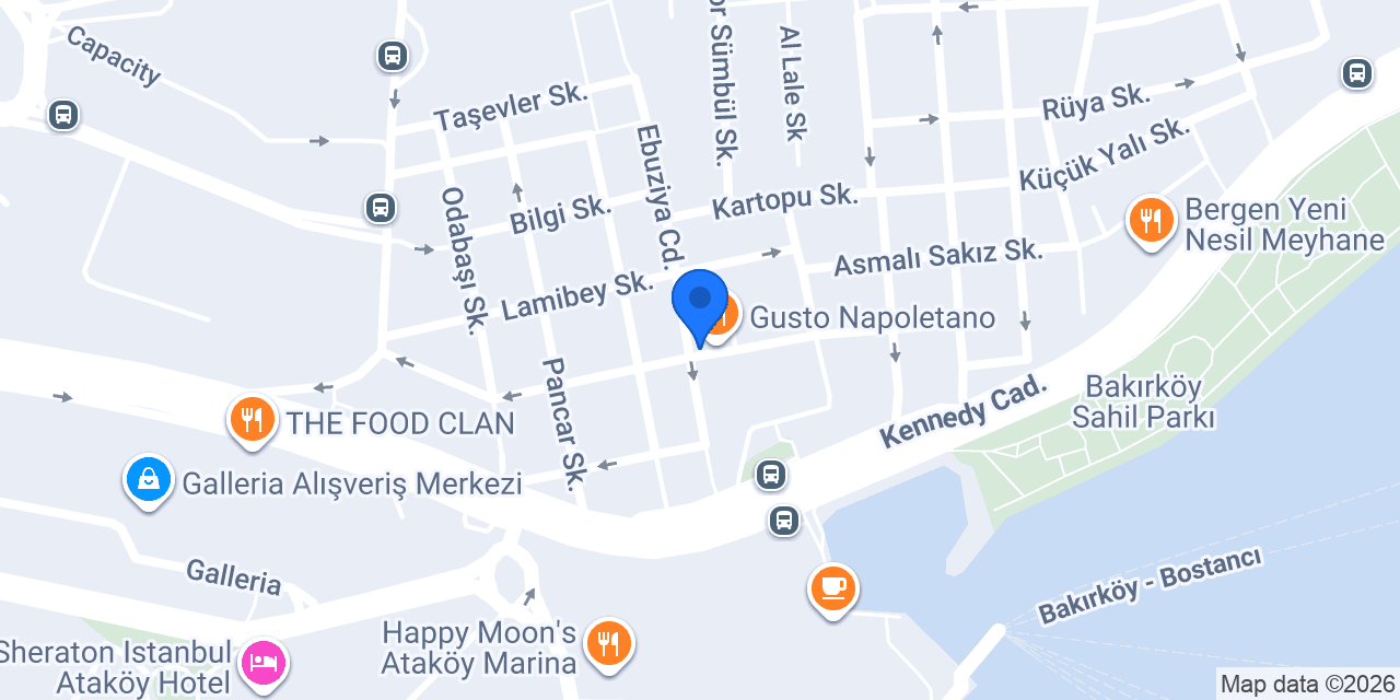 Çatım Cafe Restoran konumu
