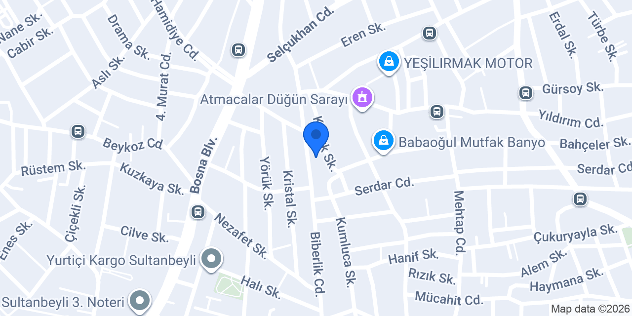 Abay Inşaat Yapı konumu