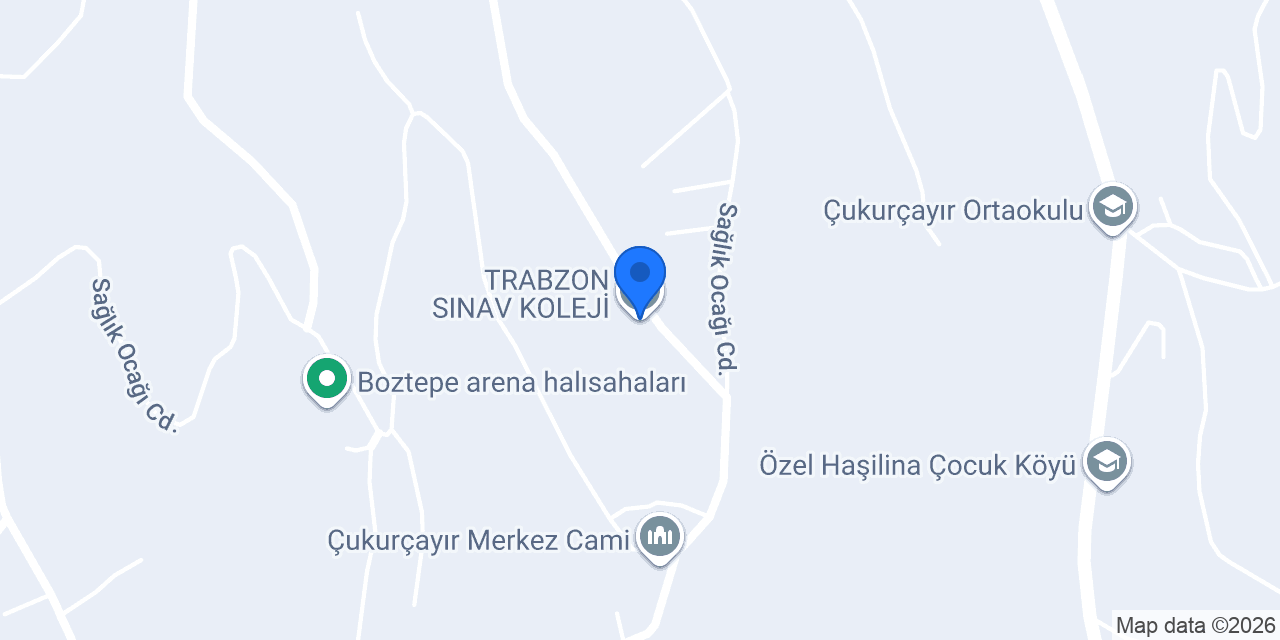 TRABZON SINAV KOLEJİ konumu