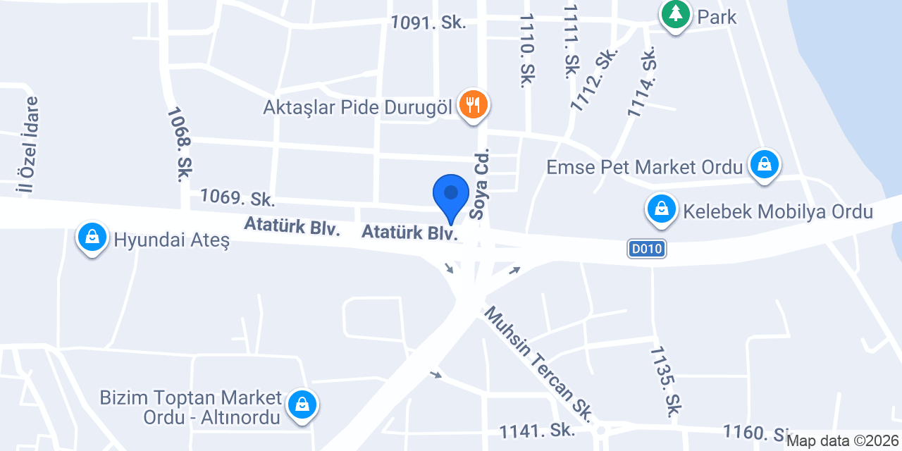 Köfteci Aliş konumu