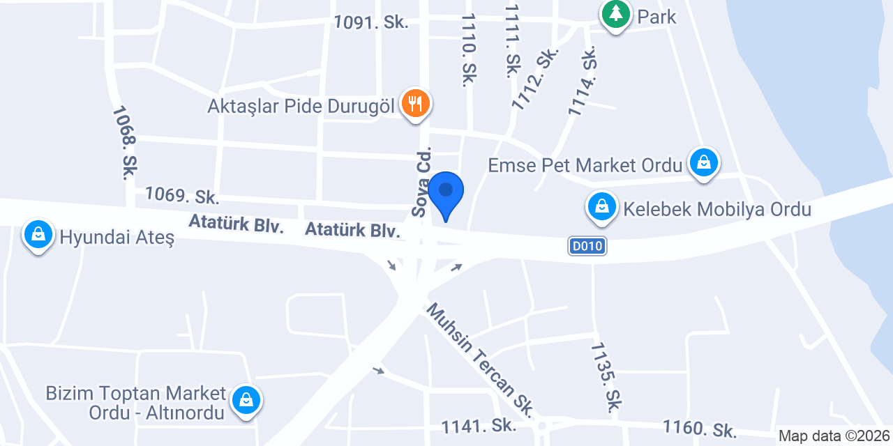Lezzet köfte konumu