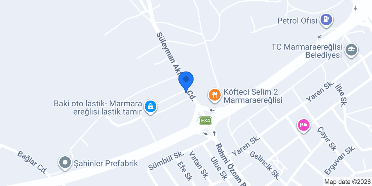 Eflin Oto Yıkama konumu