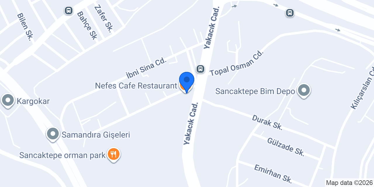 Nefes Cafe Restaurant konumu