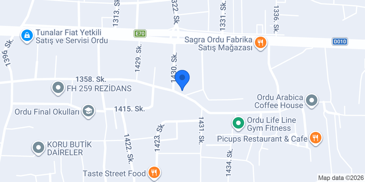 Sagra Çikolata Fabrikası konumu