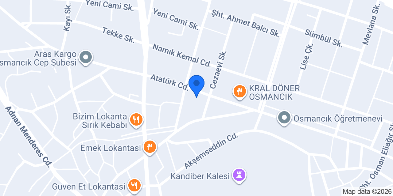 Köfteci Önder konumu