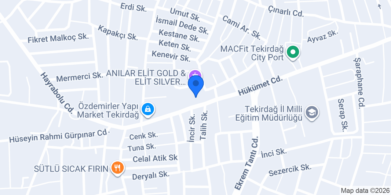 Sonax Defne&Çınar konumu