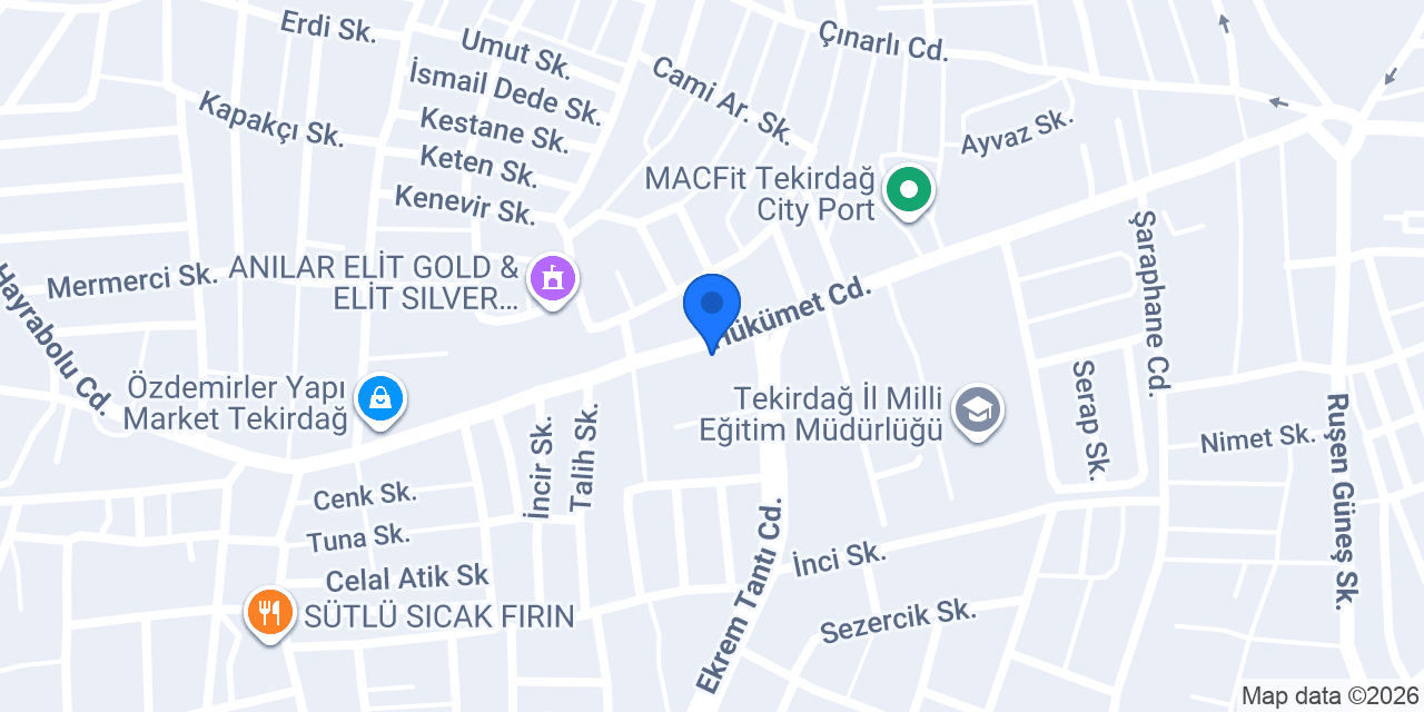 Çilek Odası | Tekirdağ konumu