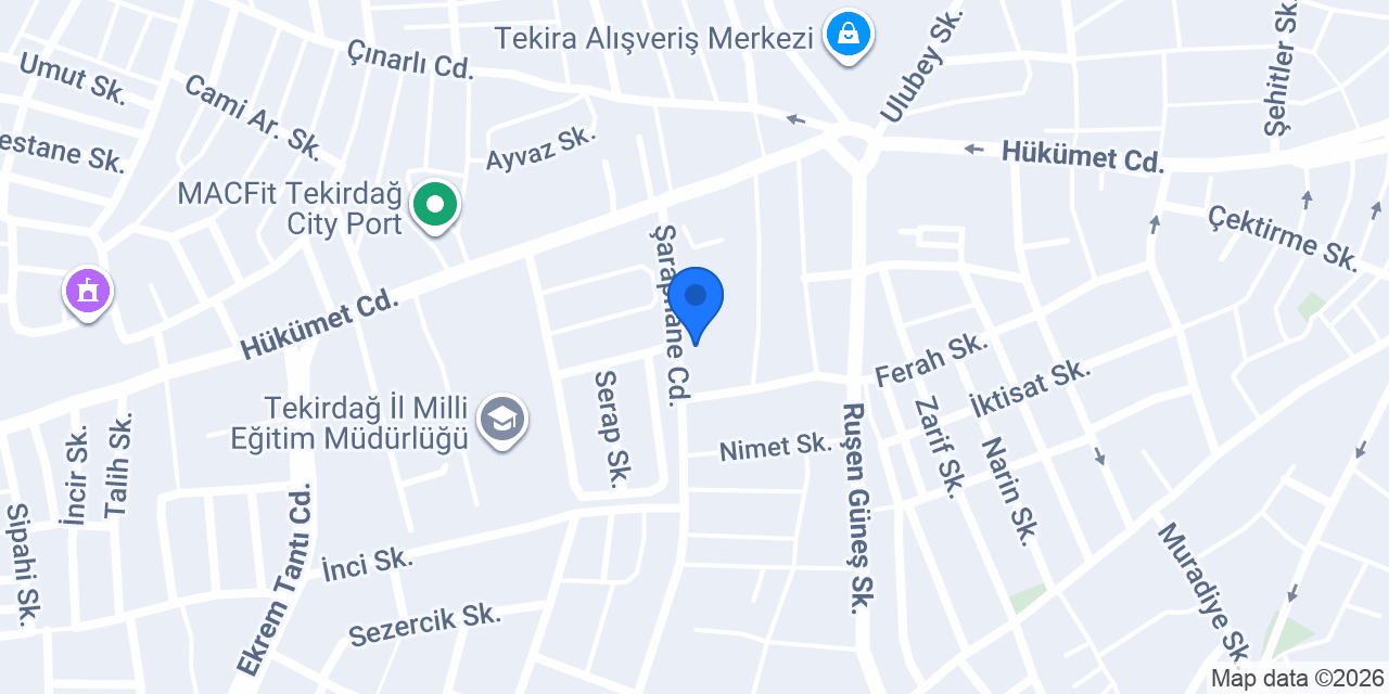 Özgü Otomotiv konumu