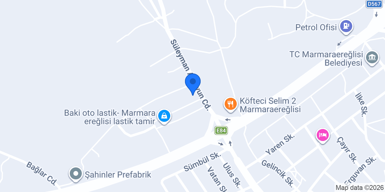 KAYA İNŞAAT ve YAPI MALZEMELERİ konumu