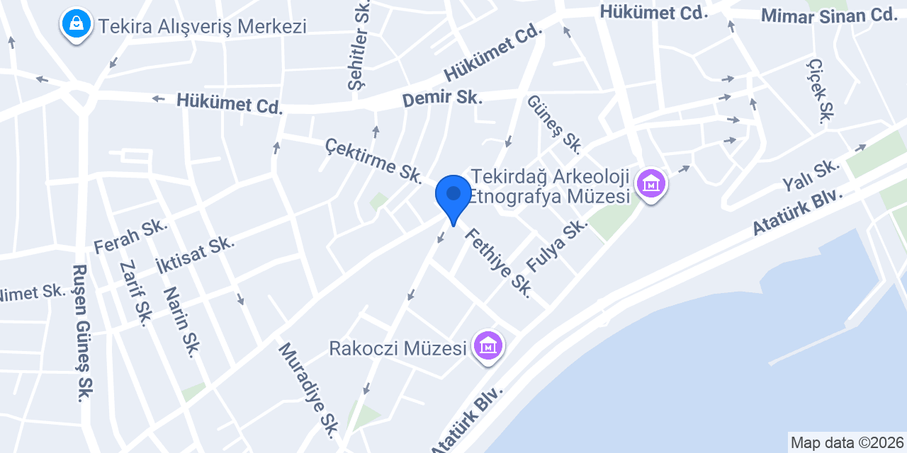 Damla Eczanesi konumu