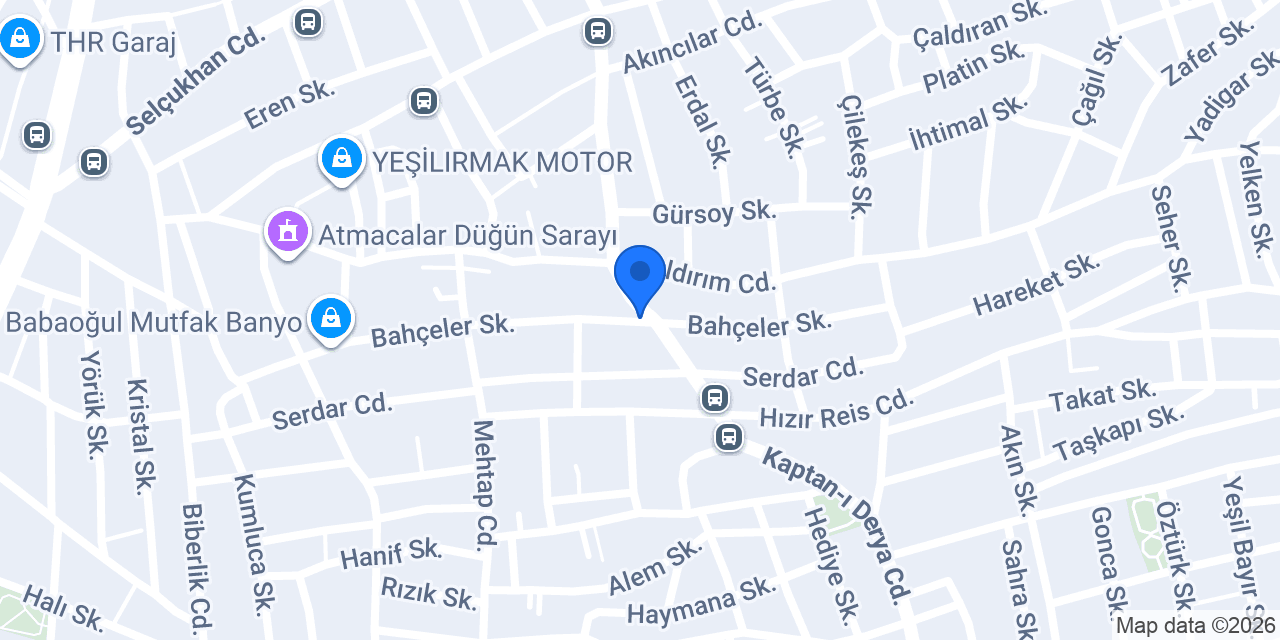 Altaş Garage konumu