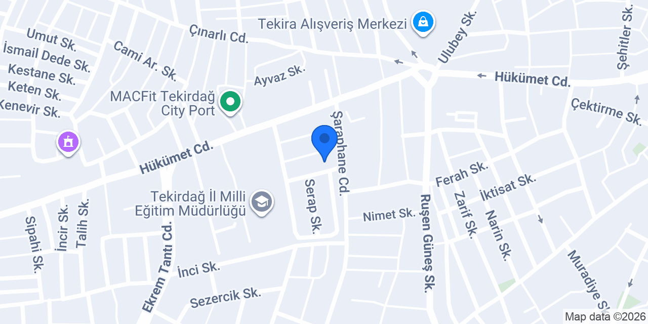 Faik Oto Lastik konumu