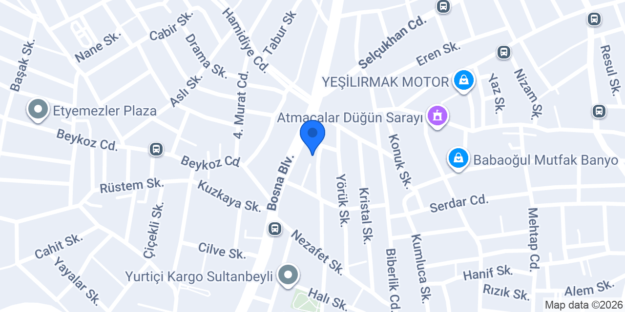 Bulvar Eczanesi konumu