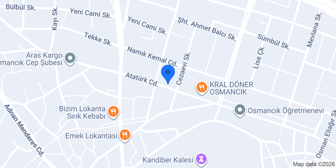 MARAŞ DONDURMA ALİ USTA TATLI & DONDURMA konumu