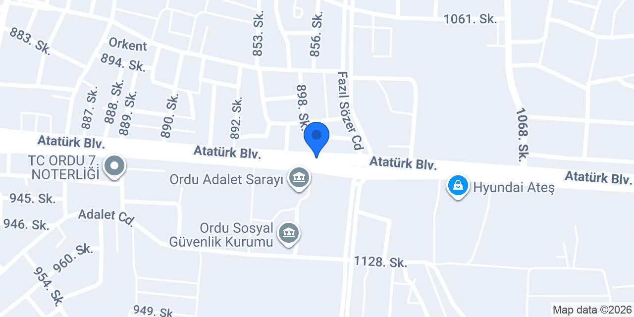 YAYLA AUTO konumu