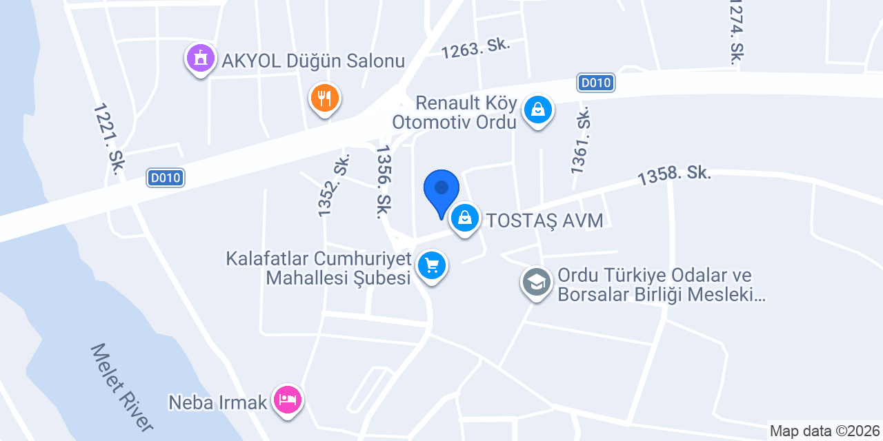 Aksu Eczanesi konumu