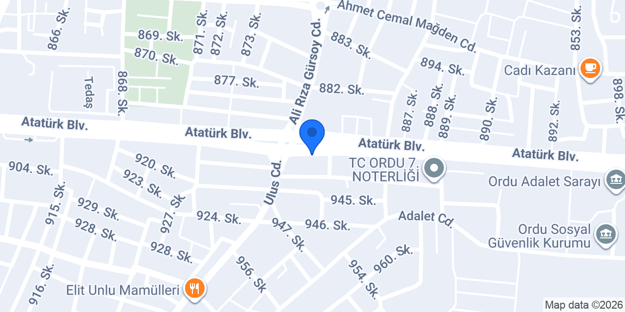 AK TEKNİK konumu