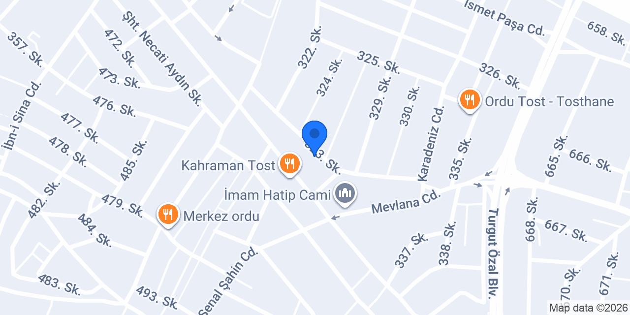 Doğa Veteriner Kliniği konumu