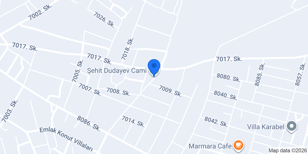 Yuber yapı marketi konumu