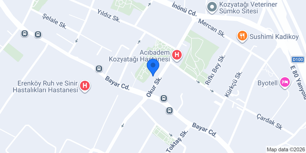 Lavana Spa & Masaj Salonu Kadıköy konumu
