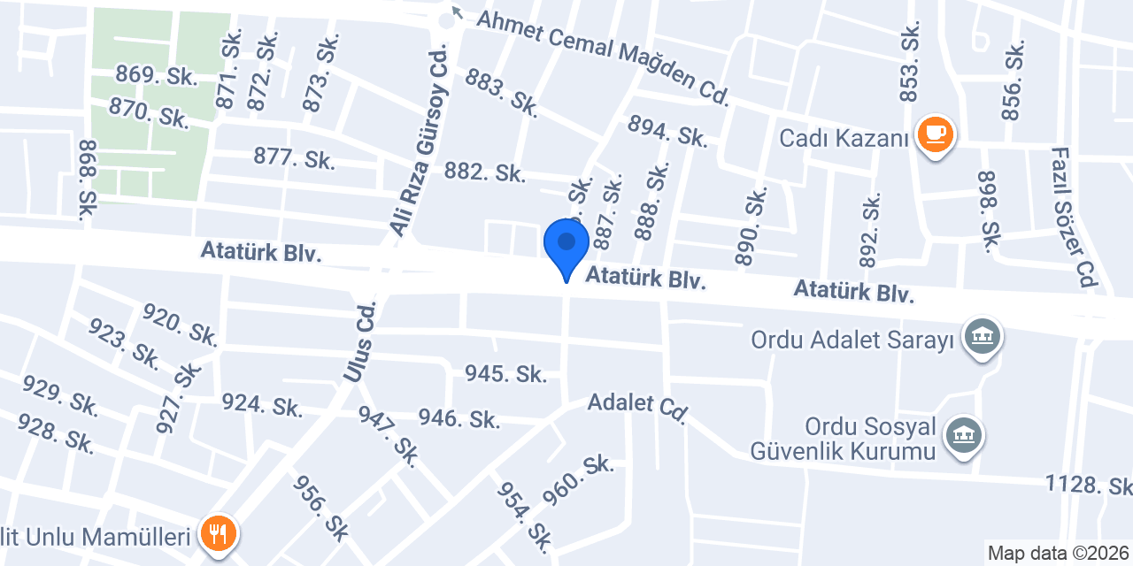Sürat Kargo Çotanak Şube konumu