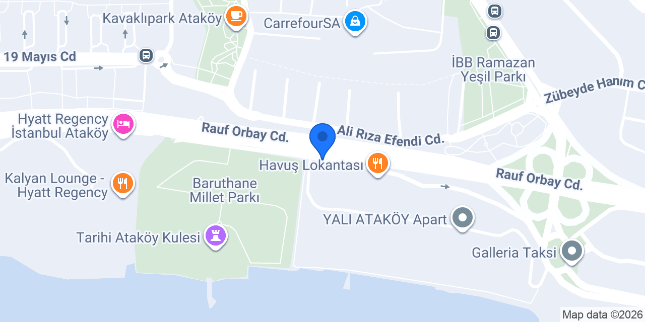 Genova 1050 - Yalı Ataköy konumu