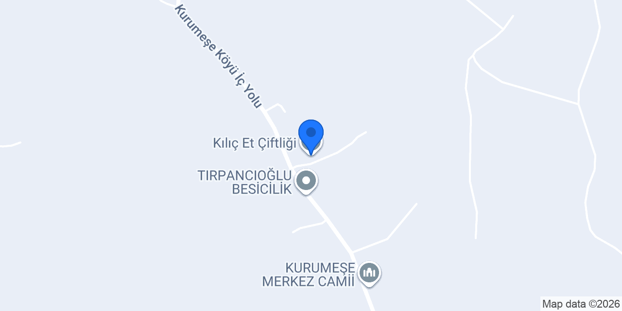 Kılıç Et Çiftliği konumu