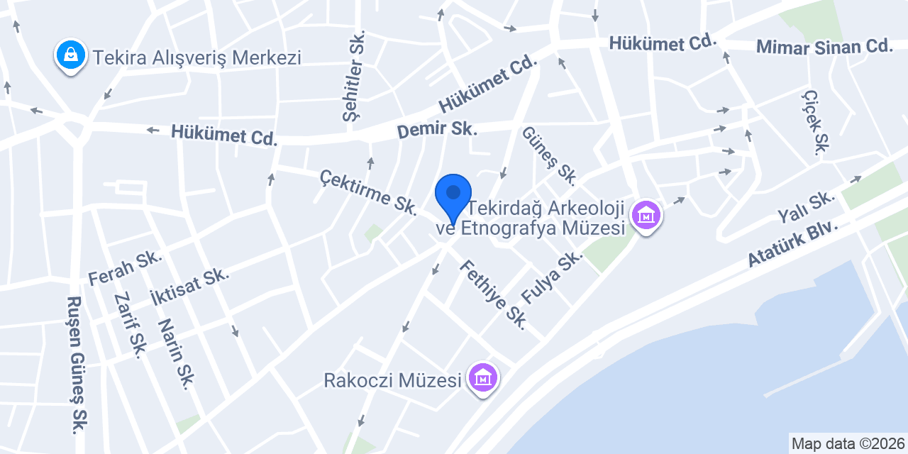 TEKYILMAZTUR konumu