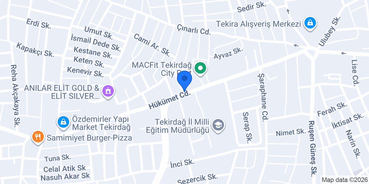 Favorim Emlak konumu