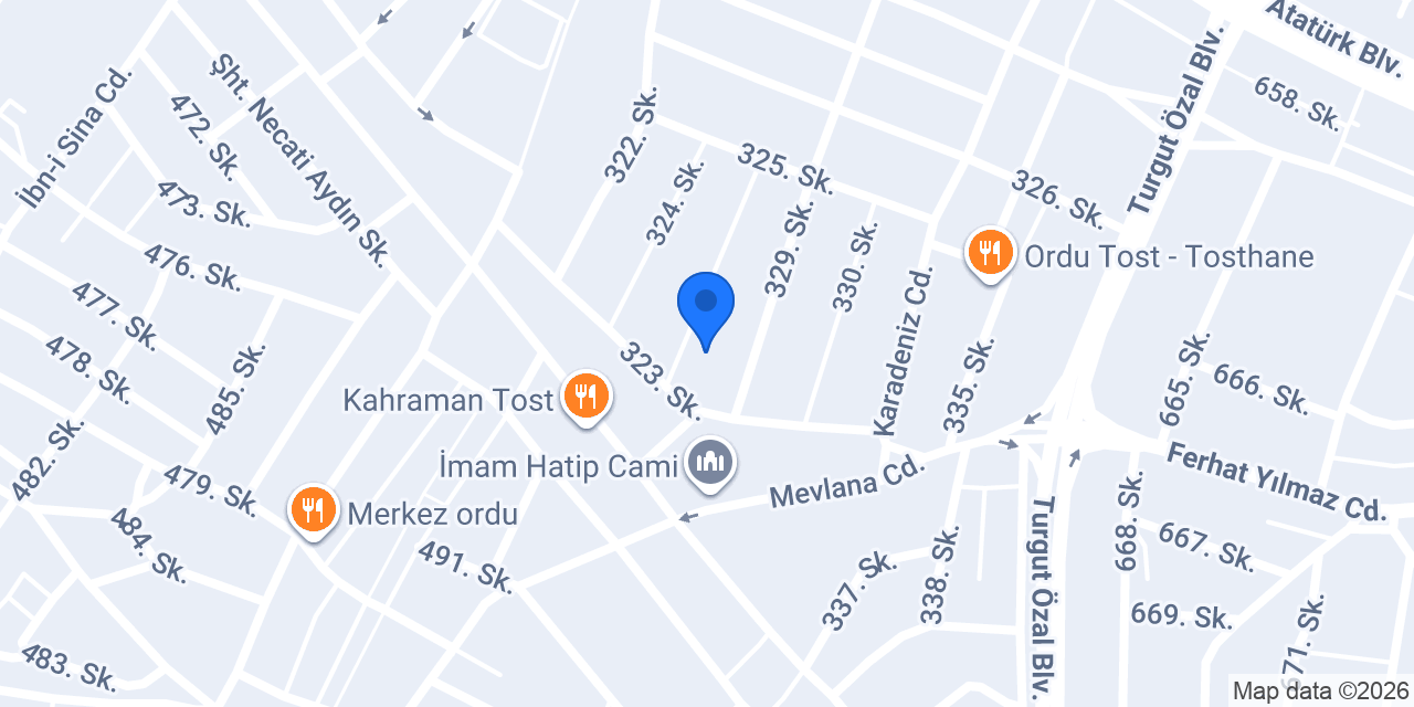 Çelebioğlu Rent a Car konumu