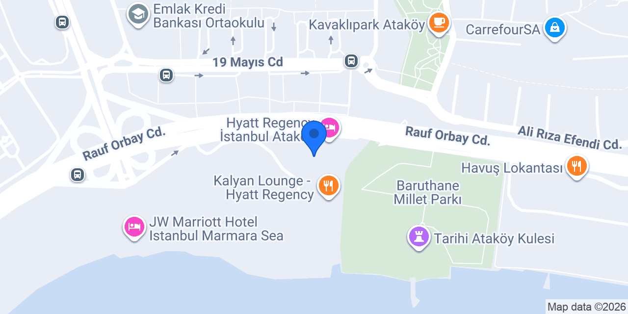 Brizo Restaurant Istanbul konumu