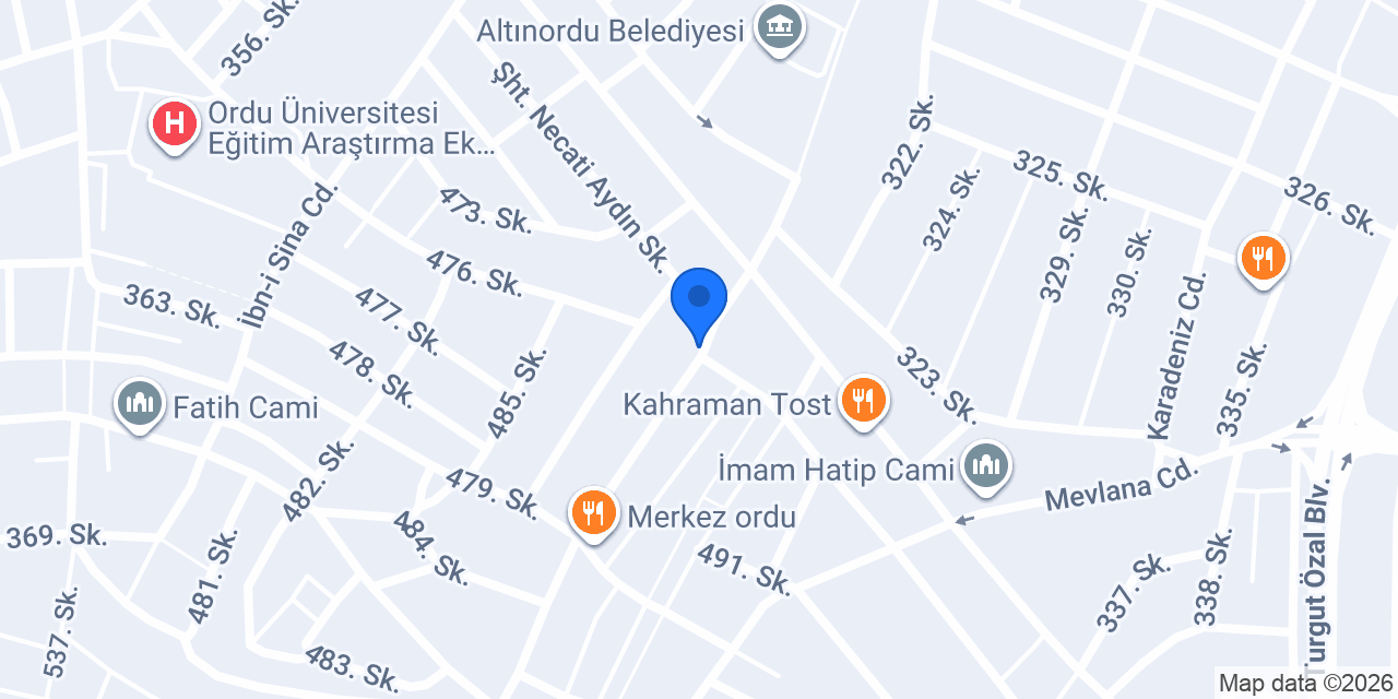 Aygaz Tüp Bayisi konumu
