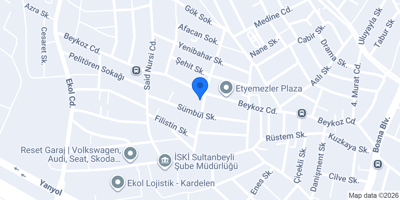 Güneşler İnşaat Ofisi konumu