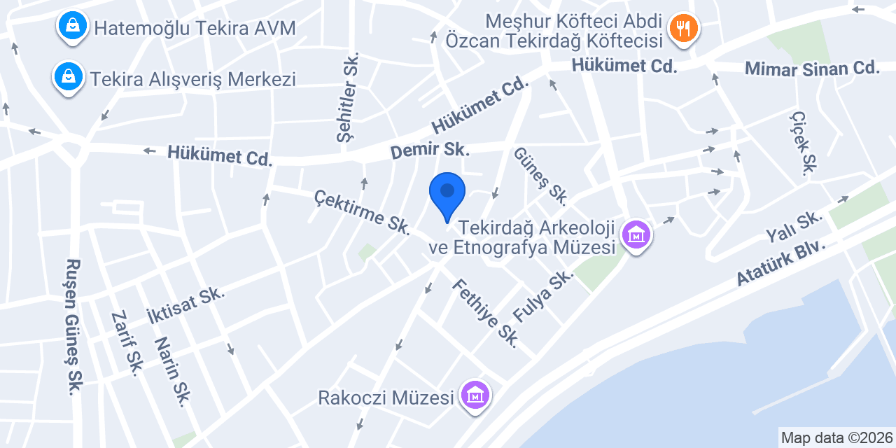 Hıçkırık Döner konumu