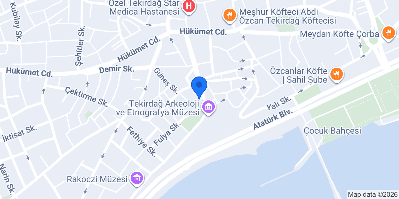 Köşem Döner konumu