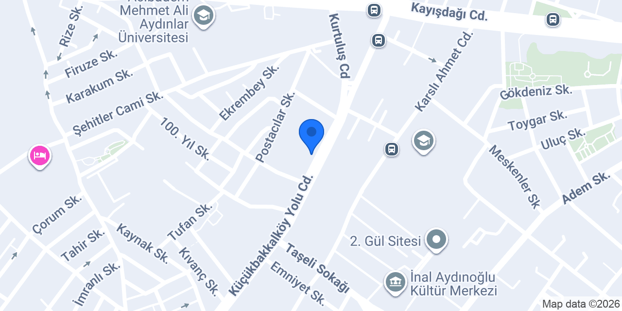 ABAYLI YAPI MARKET ATAŞEHİR konumu